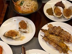 -广州万富希尔顿酒店·感趣自助餐厅·金秋蟹宴生蚝海鲜刺身烧烤