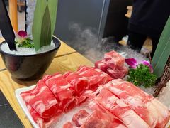 牛肉拼盘-淼福猪肚鸡·椰子鸡火锅(大沙地店)