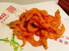 干炸黄河白虾-阿庄新豫菜(航海东路店)