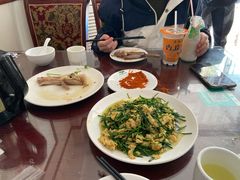 沙葱炒蛋-范记靖远羊羔肉(博物馆店)