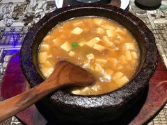 石锅鸡汤豆腐-绿茶餐厅(松江万达店)