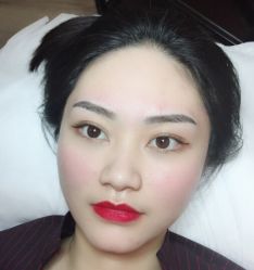 -西施无菌半永久纹绣眉眼影唇轻增发纹发际线