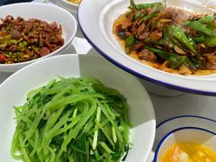 莴笋炒韭菜-兰湘子·湘菜小炒(盛龙广场店)