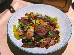蕨粑炒腊肉-山石榴·贵州菜(丰盛里店)