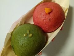 红豆青青团&芋泥流沙粉粉团-LELECHA乐乐茶(新街口大洋店)