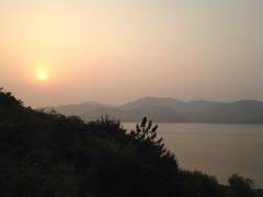 湖景房观日出-天目湖涵田度假村