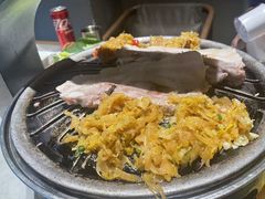 -草家酱蟹炭火烤肉店(珲春南路一店)