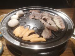 -明洞阿姨·韩式酱蟹烤肉·创意料理(三元桥店)