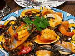 海鲜墨鱼意面-IL TEATRO 精品意大利餐厅