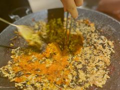 铁板蟹子炒饭-春熙台韩国料理·章鱼肥牛(西丽店)