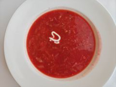 带肉的红菜汤-莫斯科餐厅