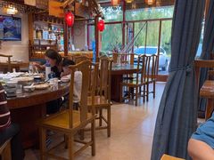 -东来菜馆•手抓海鲜家常菜•海鲜锅贴(鸽子窝店)