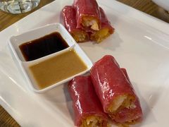 金沙鲜虾红米肠粉-喜粤糖朝餐厅(三八广场店)