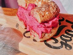 加州胭脂&nbsp;California&nbsp;Pink-Catch Bagel(芳草地店)