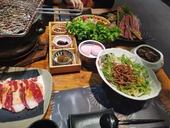 肉丝拌苦苣-黑牛の店·和牛烧肉(大悦城店)