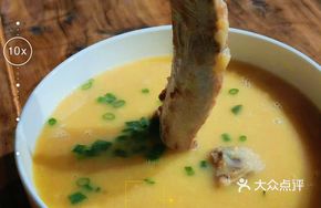 Braised Fava Bean and Beef Bone Soup