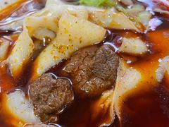 红烧牛肉刀削-华兴街自力面店