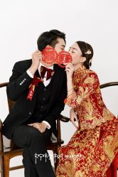 -红番婚纱礼服