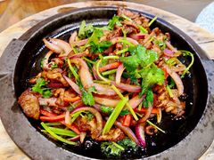 洋葱炒烤肉-中发源·清真餐厅(春风店)