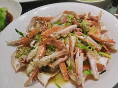 葱姜梭子蟹-海鲜e族(马王堆店)