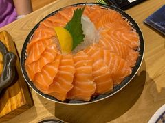 挪威三文鱼刺身-万岁寿司(万国店)