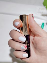 -孔雀手美甲美睫护理