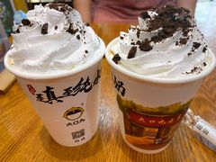 雪顶奶茶咖啡冻-大口九(东方广场店)