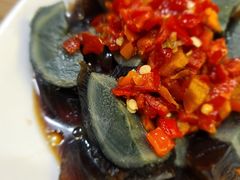 剁椒皮蛋-宝记烧烤·碳锅羊肉·羊蝎子火锅·夜食社(文体路创始店)