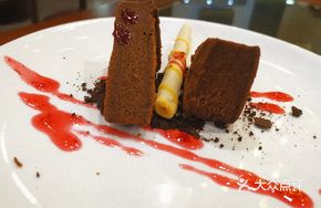 Beer Chocolate Cake with Fruit