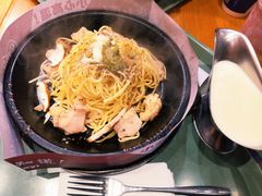 鸡肉香菇罗勒奶酪意大利面-胡椒厨房(学府凯德店)