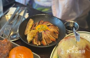 Smoked Beef Brisket and Foie Gras Rice