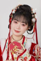 -桃子造型婚纱礼服(凤起广场店)