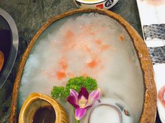 -景明轩•养生酸汤鱼火锅 云贵鲜菌 现舂野果酸汤(王寨小区店)