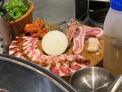 原味厚猪五花-安又胖韩国烤肉
