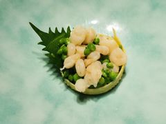 手剥河虾仁炒翠豆-许家菜.艺创菜(仁和新城店)