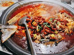 -探鱼·鲜青椒爽麻烤鱼(番禺万达店)