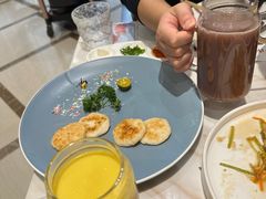 香煎墨鱼饼-南山鲜虾面·活鲜小馆·海味大连菜(南山总店)