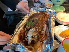 酱烤活鲈鱼-新白鹿餐厅(虹桥南丰城店)