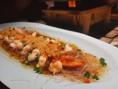 蒜蓉粉丝虾-绿茶餐厅(西湖银泰百货店)