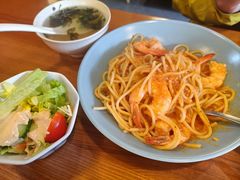 鲜虾茄汁意大利面-红小满休闲餐厅(十全街店)