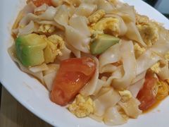牛油果番茄炒蛋宽面-五观堂素食(新华路店)