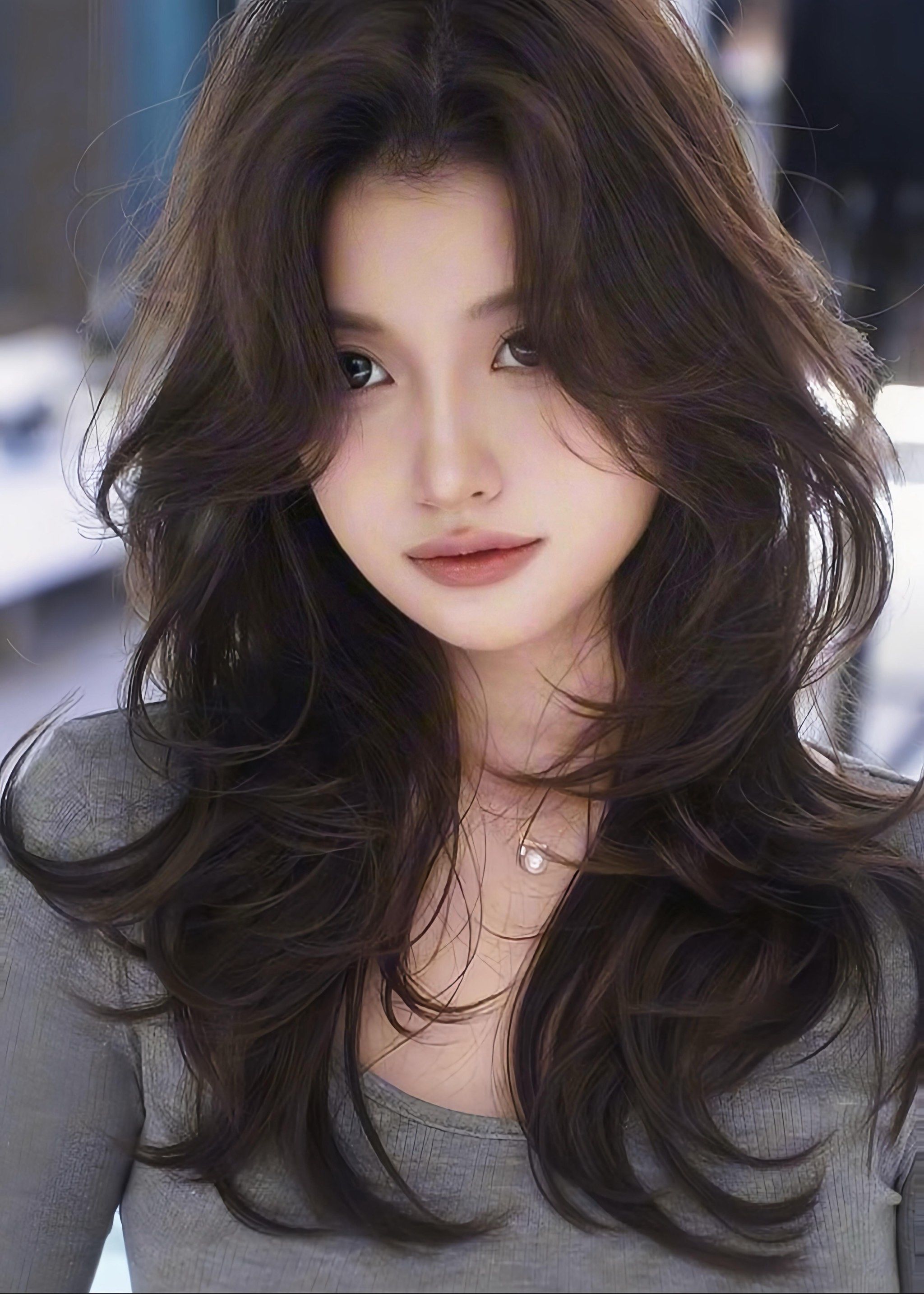 中长发简约风格 ✨