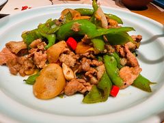 辣椒炒肉-湘与香缘·湖南菜(王府井北京市百货大楼店)