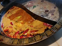 骨汤鸳鸯锅-醉南山重庆老火锅(新百店)