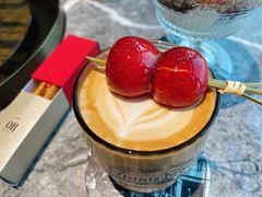 冰糖葫芦山楂拿铁-及象咖啡(卓越世纪中心2楼大堂店)