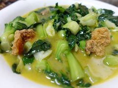 青菜油渣-华铝饭店