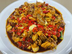 嫩豆腐烧牛蛙-老三样·旧食新味(万寿宫店)