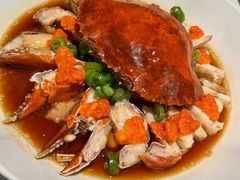 肉饼蒸膏蟹-许家菜(望江店)