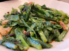 豆豉鲮鱼油麦菜-老人和饭店(打浦路店)