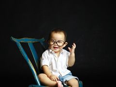 简单小孩高端创意儿童摄影(珠江帝景店)-正午照相馆·全家福·证件照·轻写真
